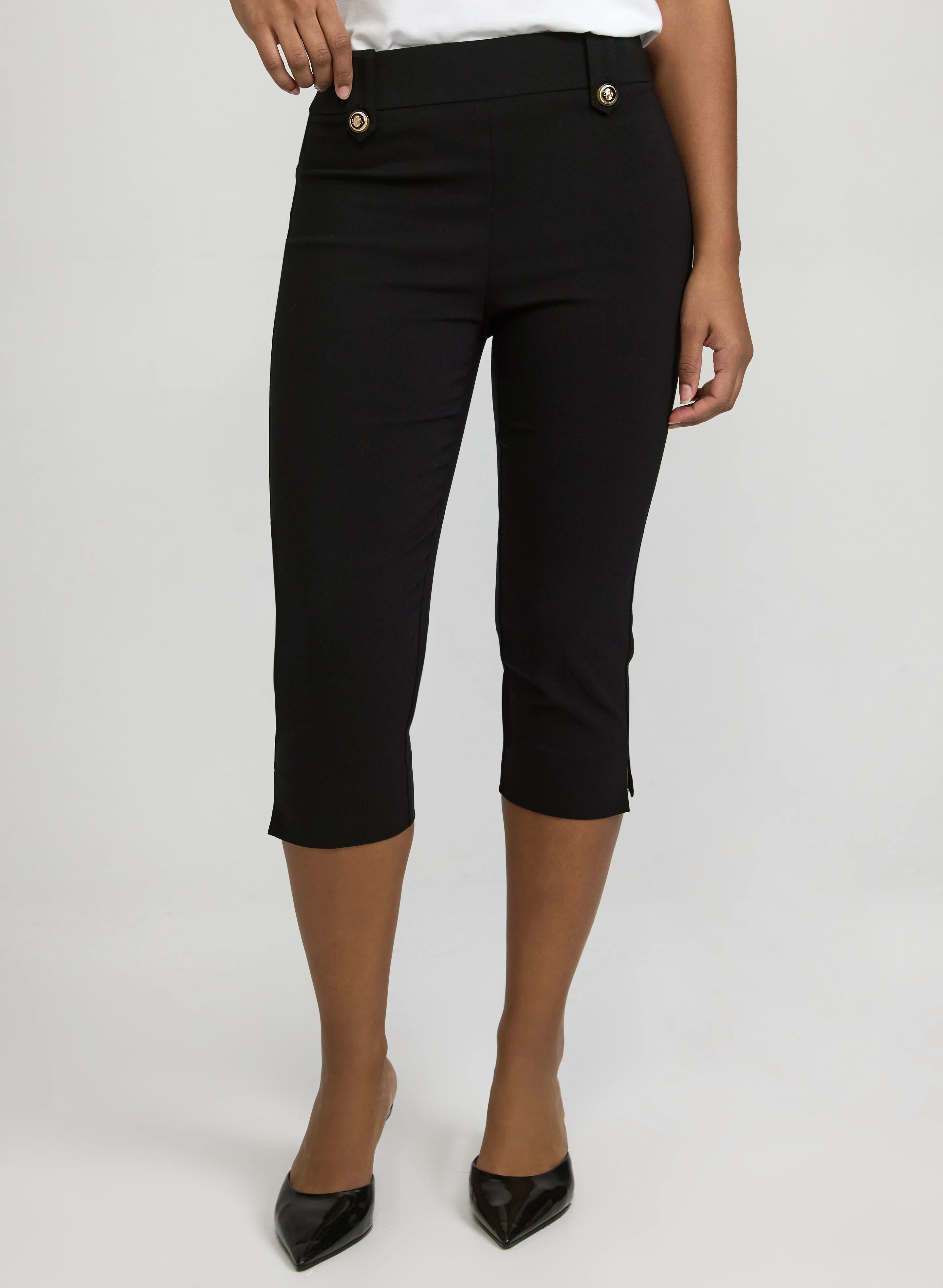 Bengaline Pull-On Capris