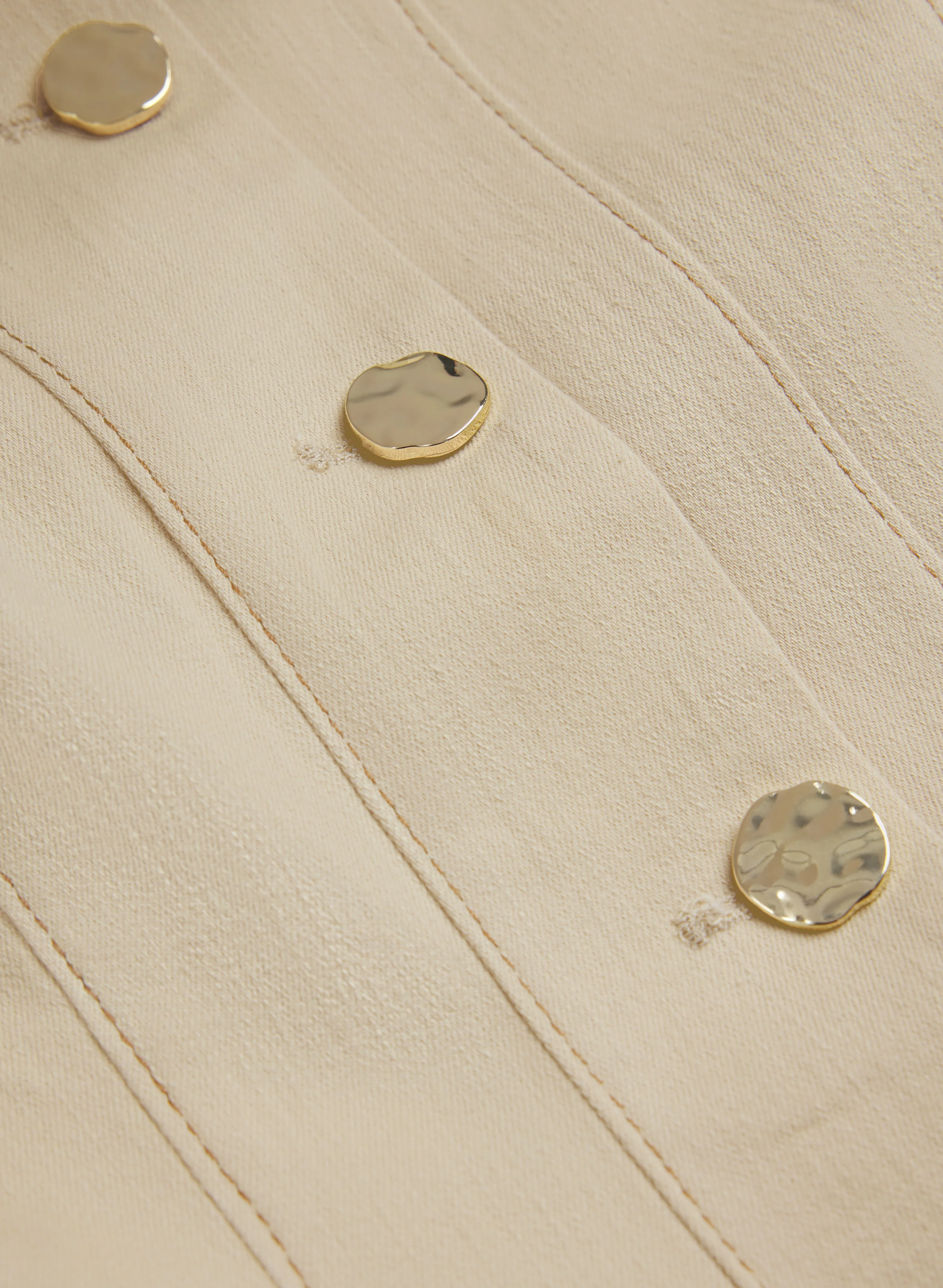 Denim Button-Down Vest - Image 7