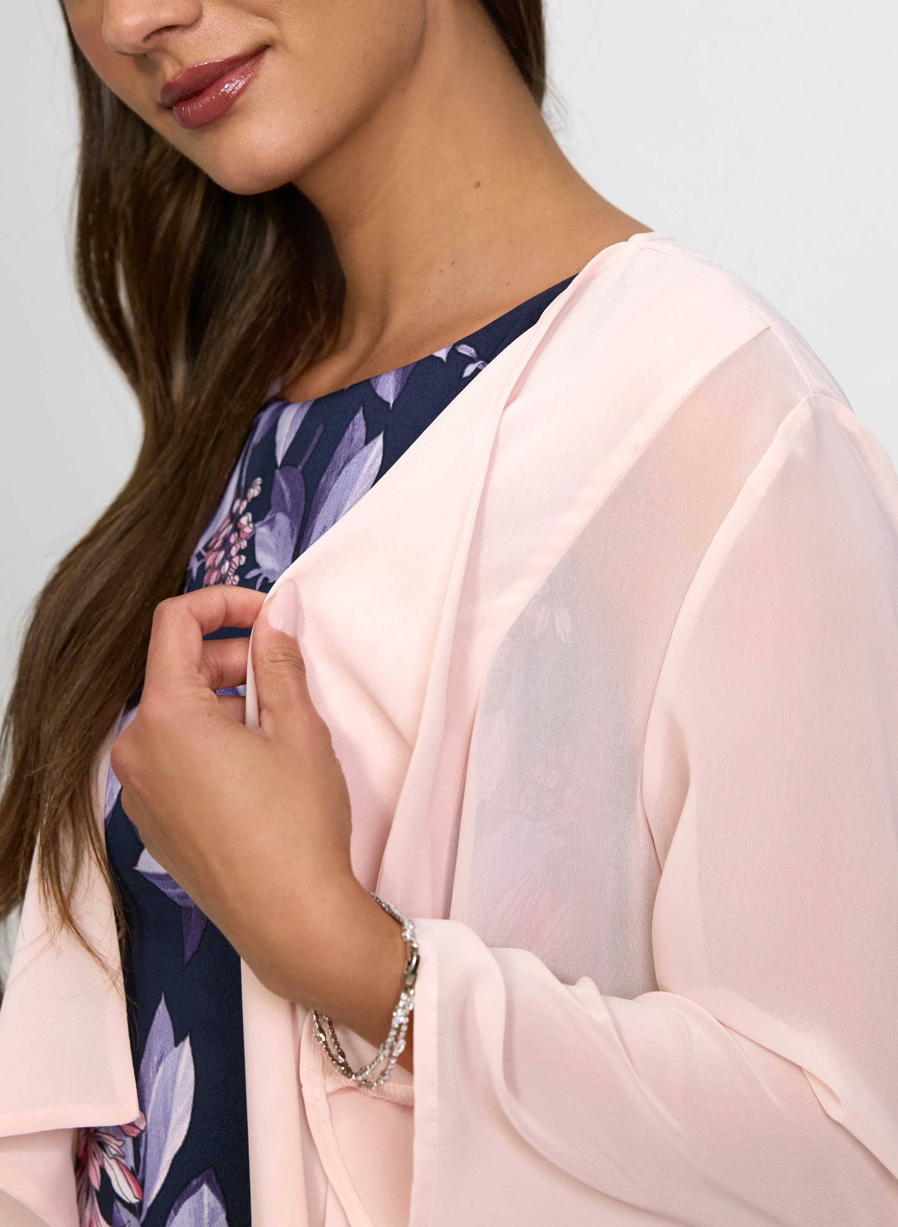Double-Sided Chiffon Cover-Up - Image 2