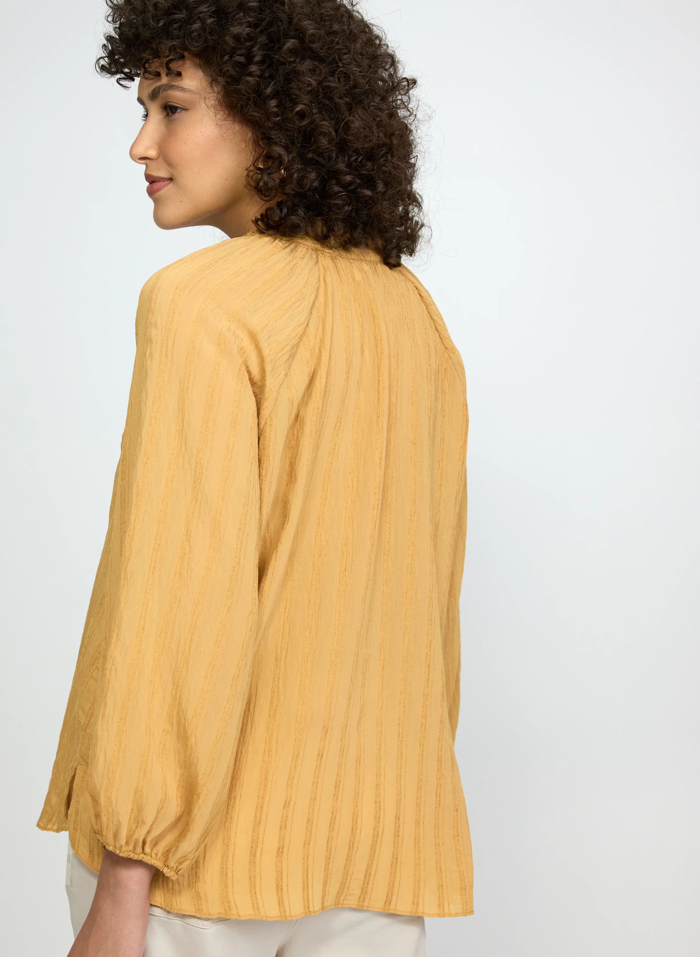 Frilled Collar Blouse - Image 5