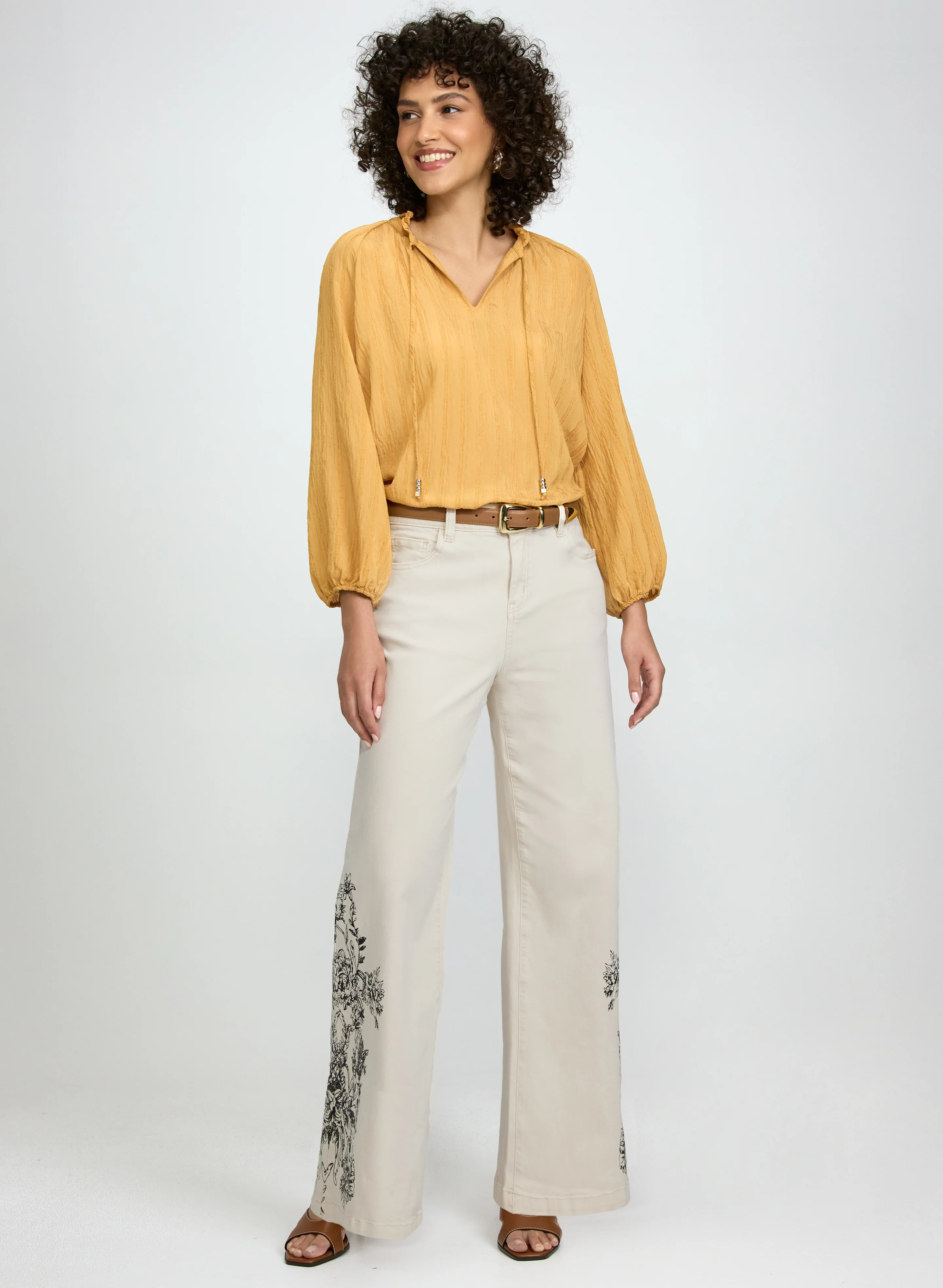 Frilled Collar Blouse - Image 6