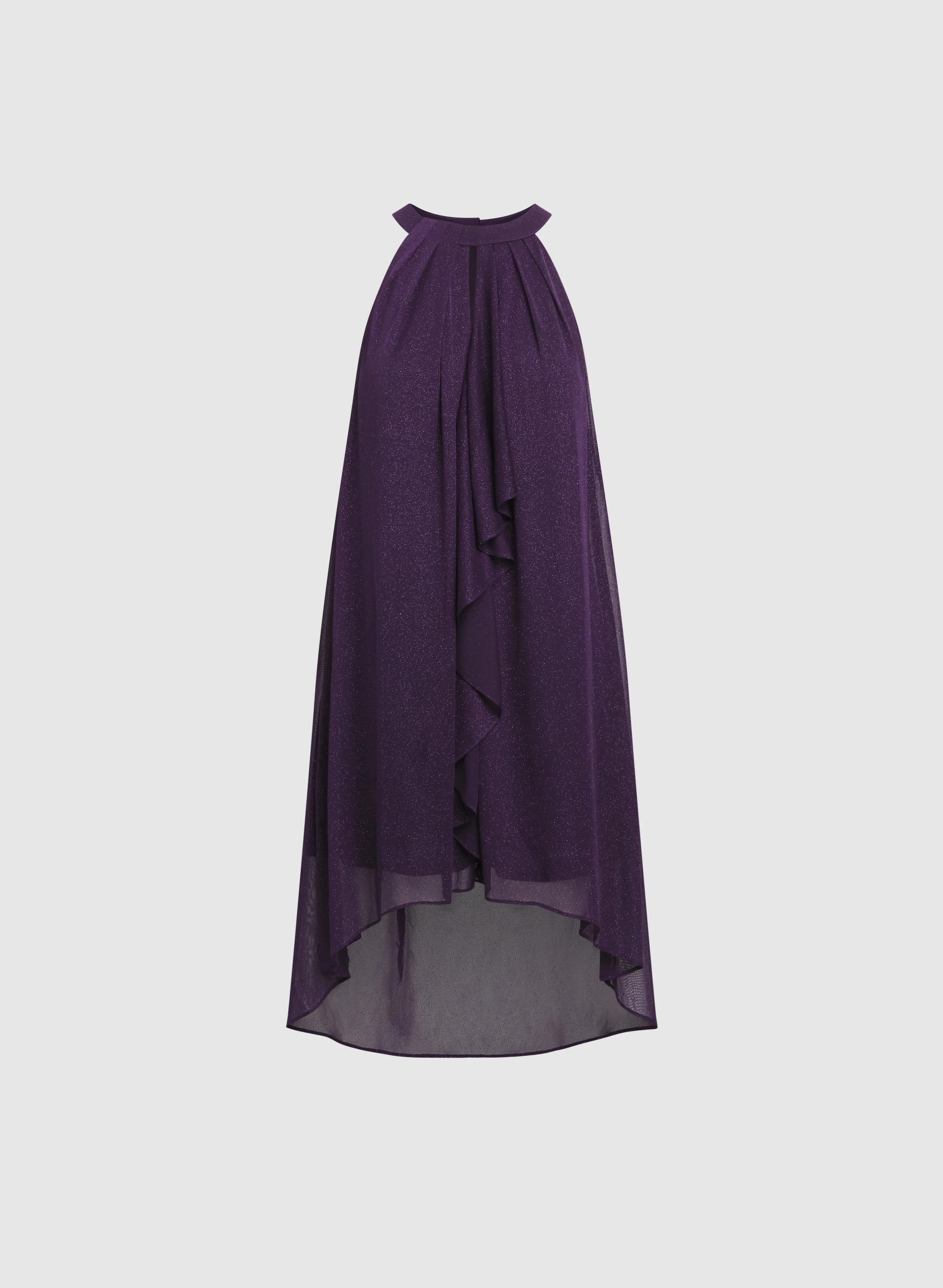 Glitter Mesh A-Line Dress - Image 5