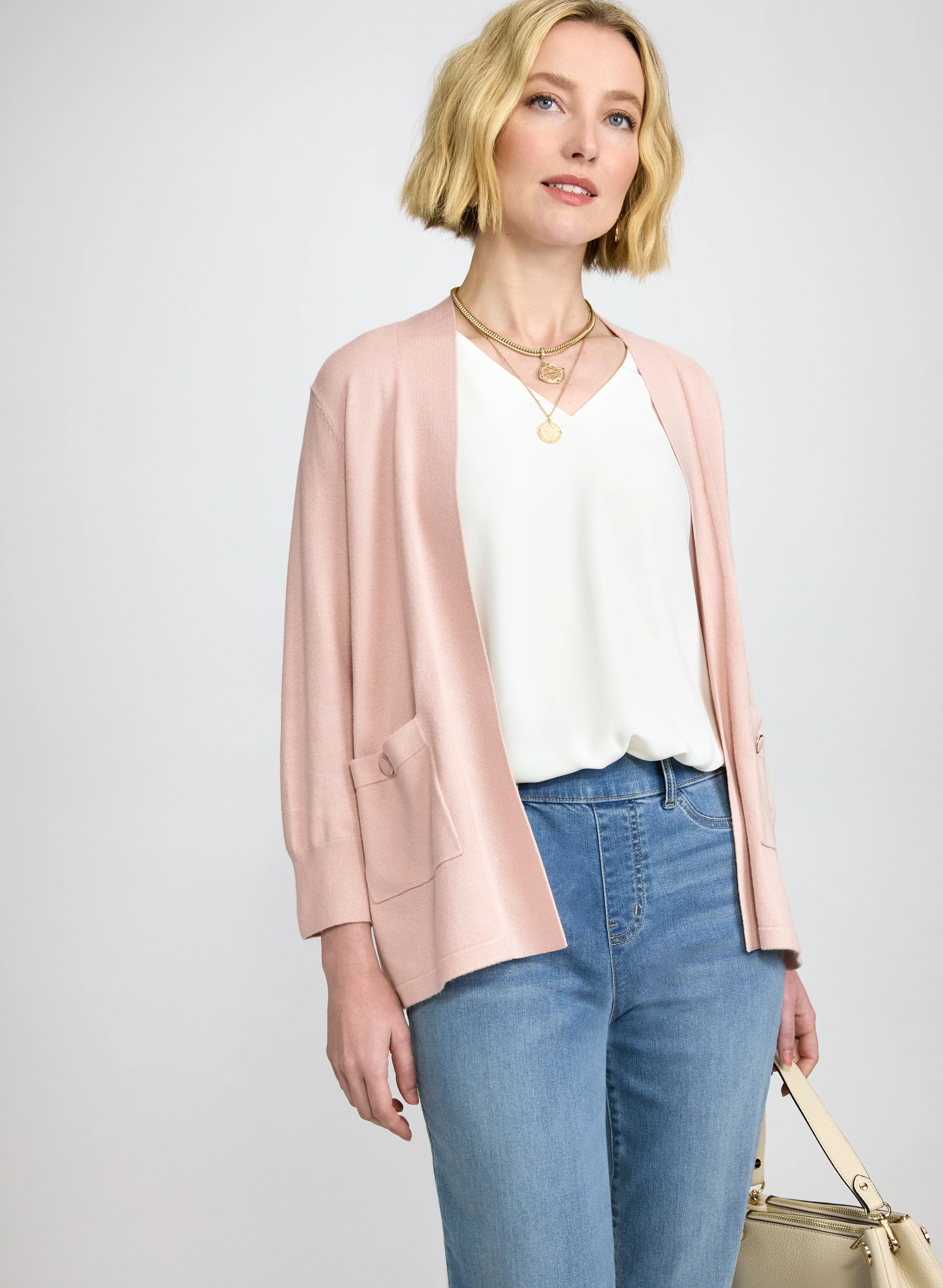 Open Front Cardigan