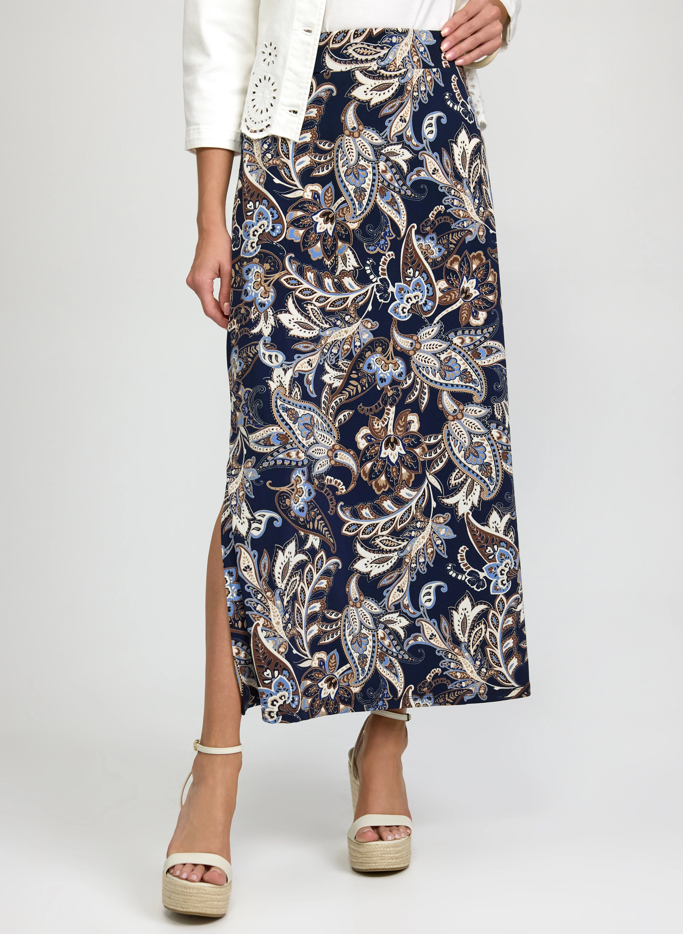 Paisley Maxi Skirt