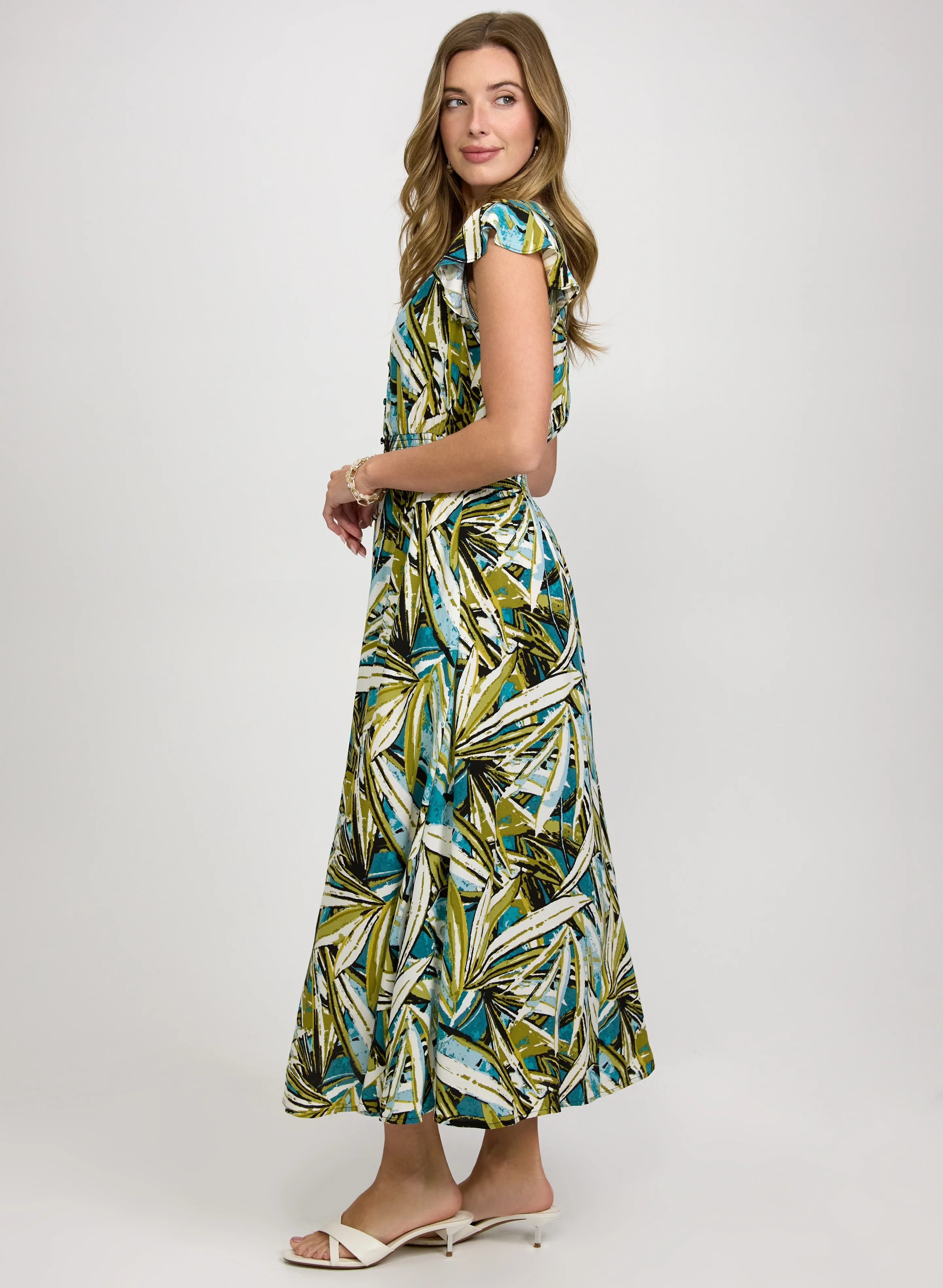 Tropical Maxi Dress - Image 3