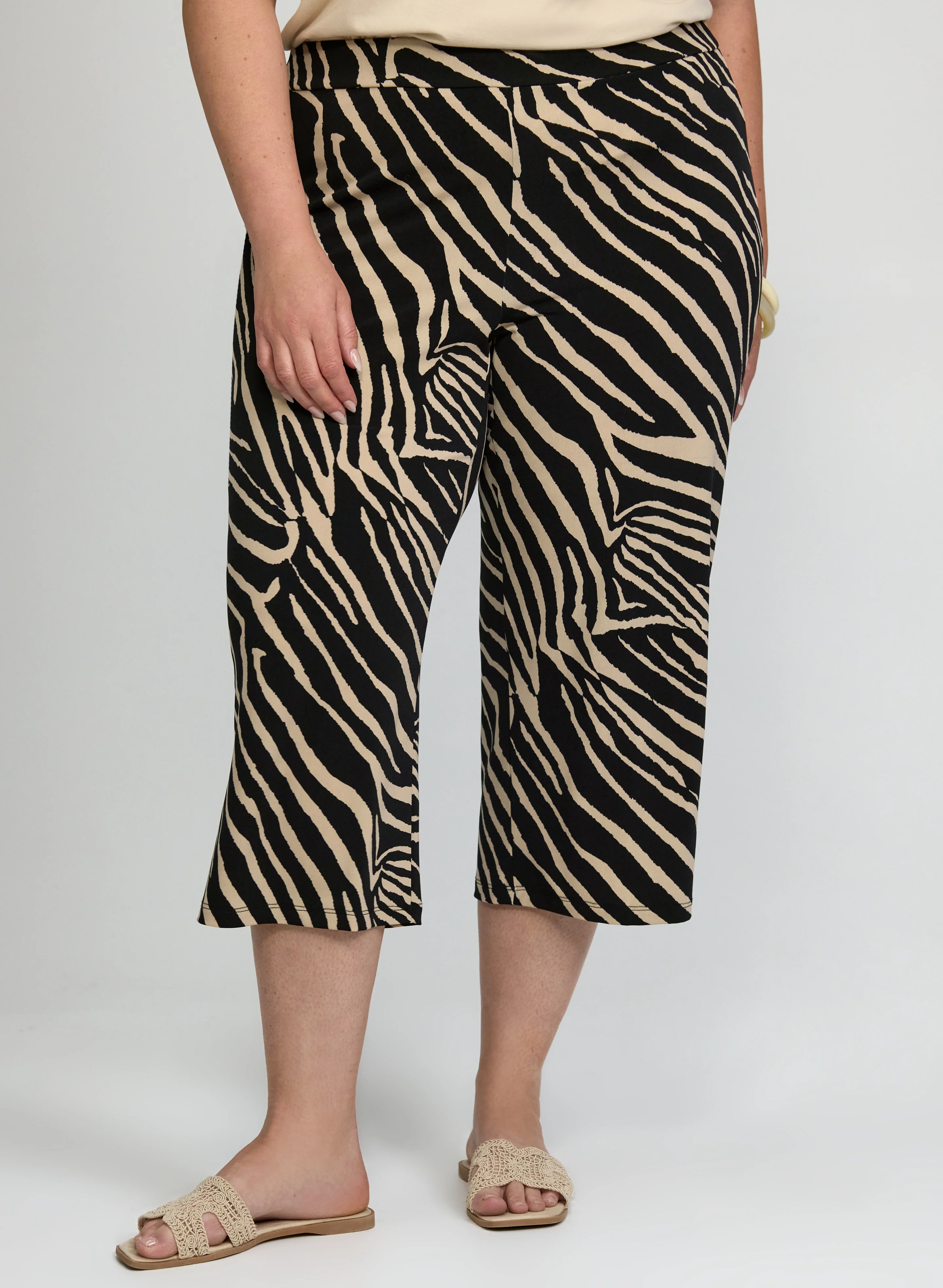 Zebra Print Capris
